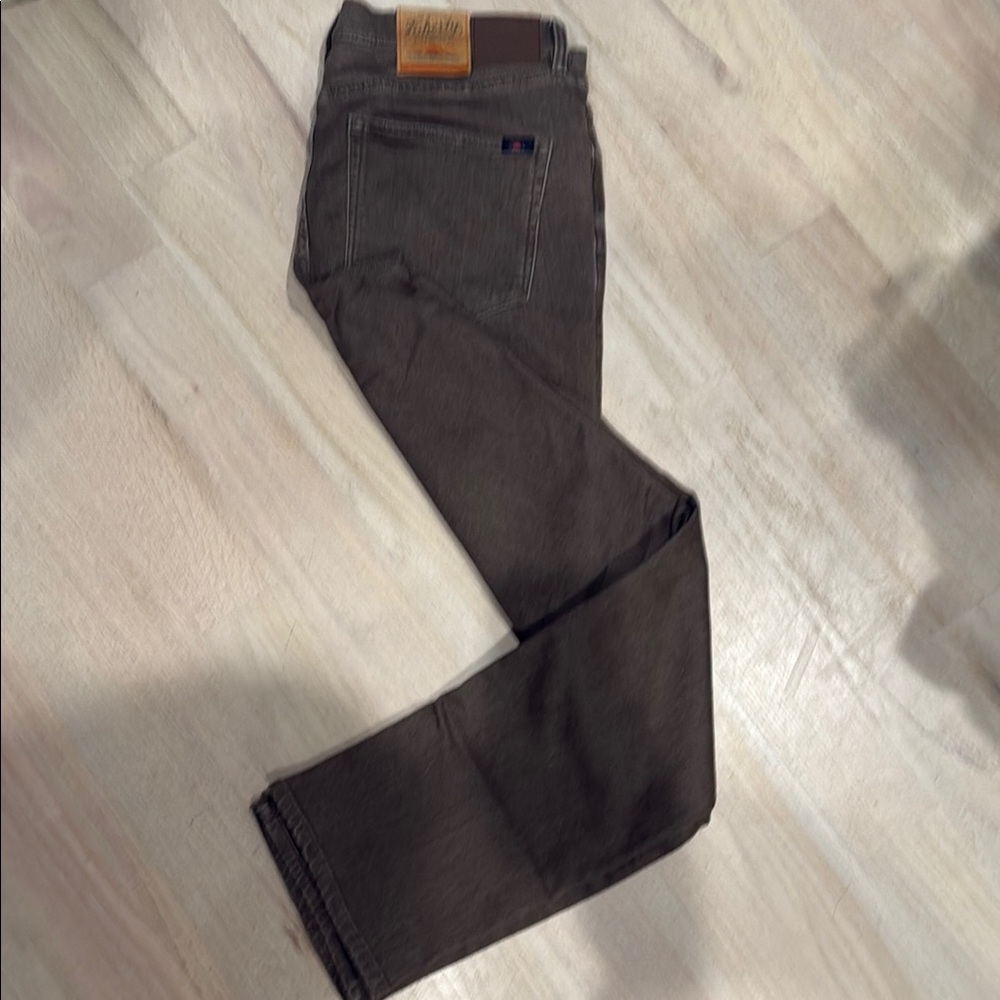 Faherty Men's Relaxed Jeans - Dark Brown